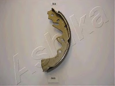 Комплект тормозных колодок ASHIKA