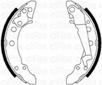 Комплект тормозных колодок CIFAM купить