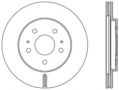 Тормозной диск ADAPTIVE OPEN PARTS купить