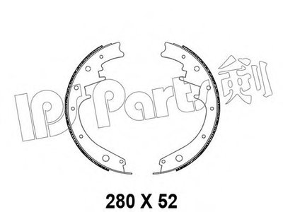 Тормозные колодки IPS Parts IPS Parts купить