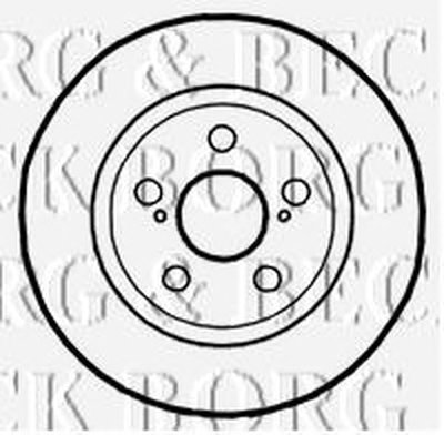 Тормозной диск BORG & BECK купить