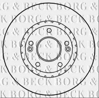 Тормозной диск BORG & BECK купить