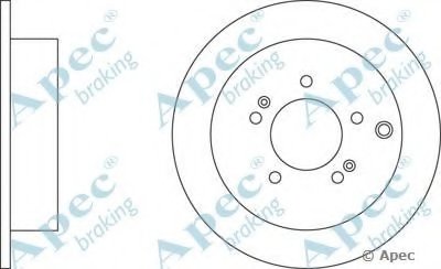 Тормозной диск APEC braking купить