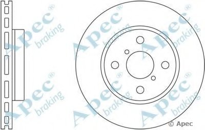 Тормозной диск APEC braking купить