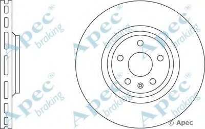 Тормозной диск APEC braking купить