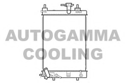 Радиатор, охлаждение двигателя AUTOGAMMA купить
