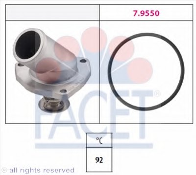 Термостат, охлаждающая жидкость FACET купить