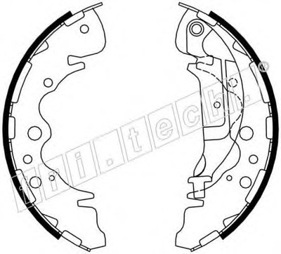 Комплект тормозных колодок fri.tech. купить