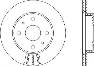 Тормозной диск ADAPTIVE OPEN PARTS купить