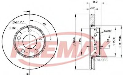 Тормозной диск Premium Carbon + FREMAX купить