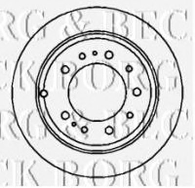 Тормозной диск BORG & BECK купить