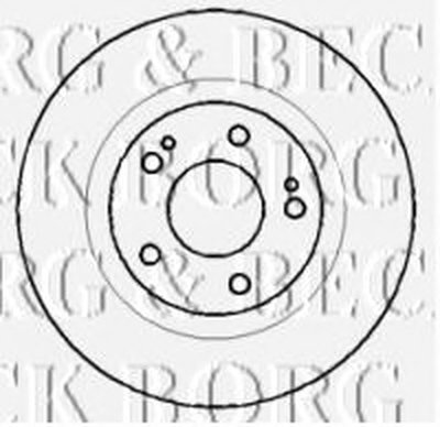 Тормозной диск BORG & BECK купить