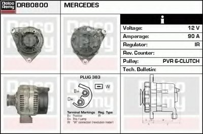 Генератор Remanufactured REMY (Light Duty) DELCO REMY купить