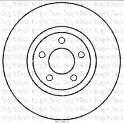 Тормозной диск BORG & BECK купить