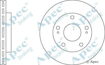 Тормозной диск APEC braking купить