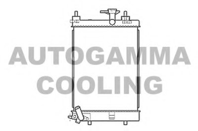 Радиатор, охлаждение двигателя AUTOGAMMA купить