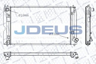 Радиатор, охлаждение двигателя JDEUS купить