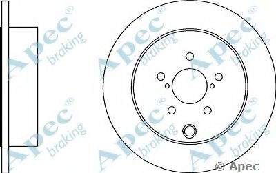 Тормозной диск APEC braking купить