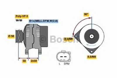 Генератор BOSCH купить