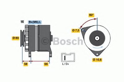 Генератор BOSCH купить