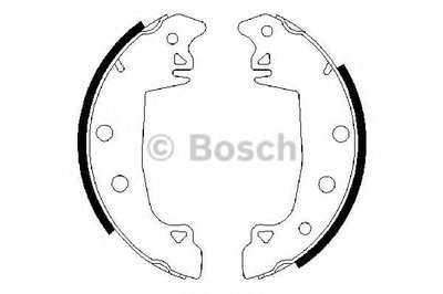 Комплект тормозных колодок BOSCH купить