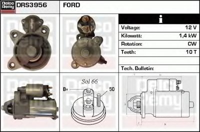 Стартер Remanufactured REMY (Light Duty) DELCO REMY купить