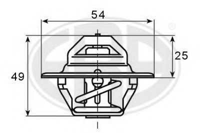 Термостат, охлаждающая жидкость ERA купить