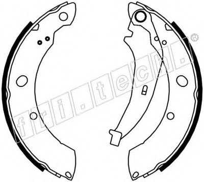 Комплект тормозных колодок fri.tech. купить