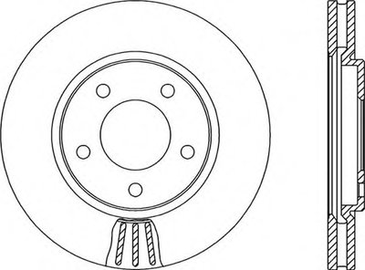 Тормозной диск ADAPTIVE OPEN PARTS купить