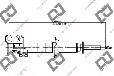 Амортизатор DJ PARTS купить