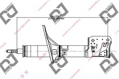 Амортизатор DJ PARTS купить