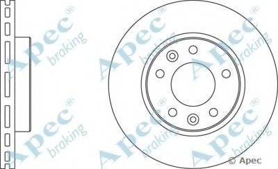 Тормозной диск APEC braking купить