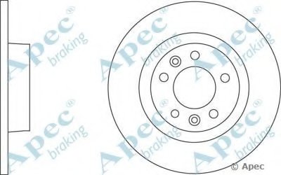 Тормозной диск APEC braking купить