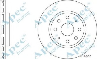 Тормозной диск APEC braking купить