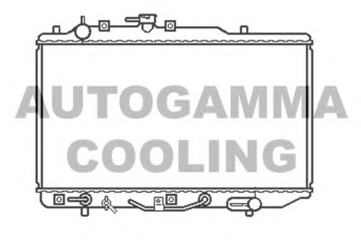 Радиатор, охлаждение двигателя AUTOGAMMA купить