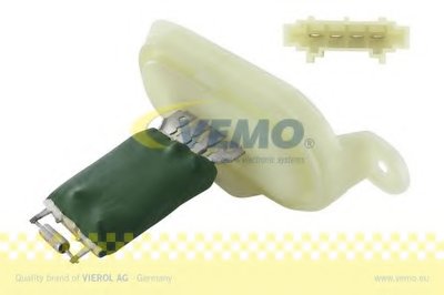 Дополнительный резистор, электромотор - вентилятор радиатора VEMO