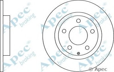 Тормозной диск APEC braking купить