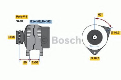 Генератор BOSCH купить