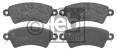 Комплект тормозных колодок, дисковый тормоз FEBI BILSTEIN