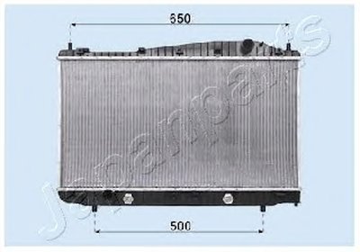 Радиатор, охлаждение двигателя JAPANPARTS купить