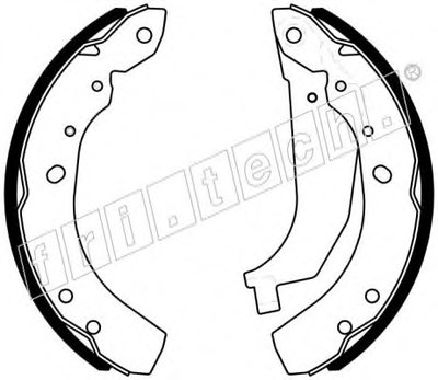 Комплект тормозных колодок fri.tech. купить