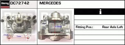 Тормозной суппорт Remanufactured REMY (Multiline) DELCO REMY