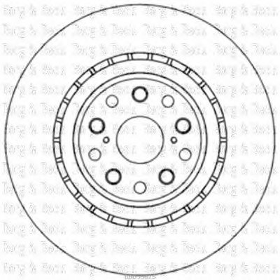 Тормозной диск BORG & BECK купить