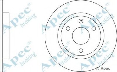 Тормозной диск APEC braking купить