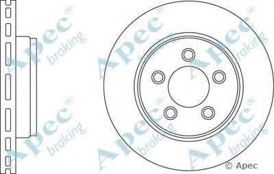 Тормозной диск APEC braking купить