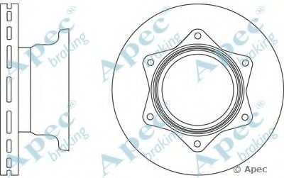 Тормозной диск APEC braking купить