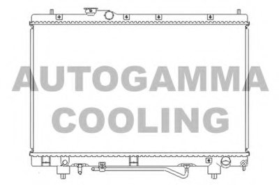 Радиатор, охлаждение двигателя AUTOGAMMA купить