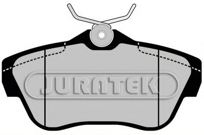Комплект тормозных колодок, дисковый тормоз JURATEK