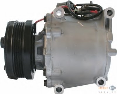 Компрессор, кондиционер BEHR HELLA SERVICE HELLA