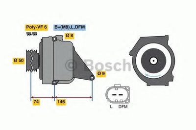 Генератор BOSCH купить